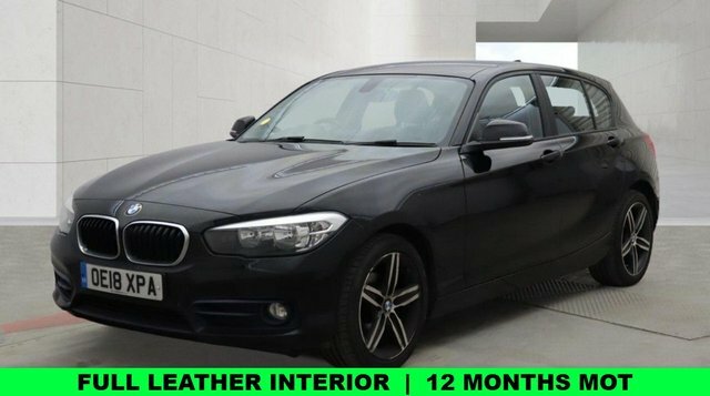 BMW 1 Series 1.5 118I Sport Hatchback Euro 6 S Black #2