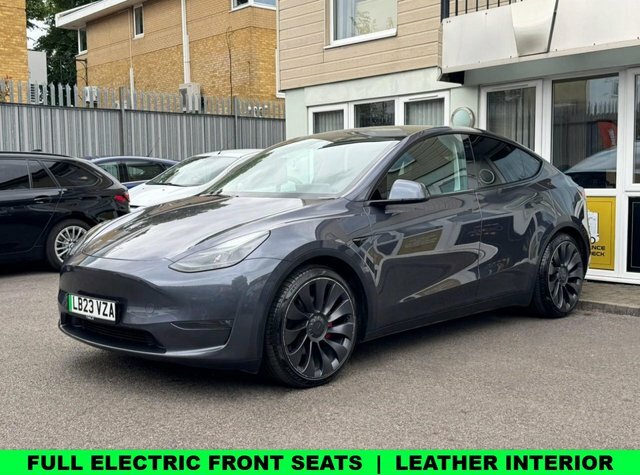 Tesla Model Y Dual Motor Performance Suv 4Wd Grey #3