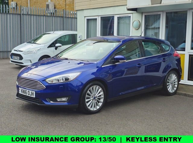 Ford Focus 1.0T Ecoboost Titanium X Hatchback Manu Blue #3