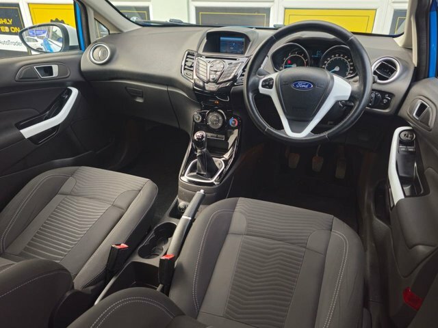 Ford Fiesta 1.0T Ecoboost Zetec Blue Edition Hatchback Pet Blue #5