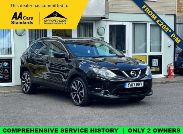 Nissan Qashqai 1.2 Dig-t Tekna Suv Xtron Euro 6 Ss Black