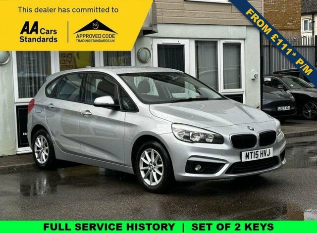 BMW 2 Series Active Tourer 2.0 218D Se Mpv Euro 6 Ss 15 MT15HVJ Silver