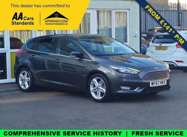 Ford Focus 1.0T Ecoboost Titanium Hatchback Grey