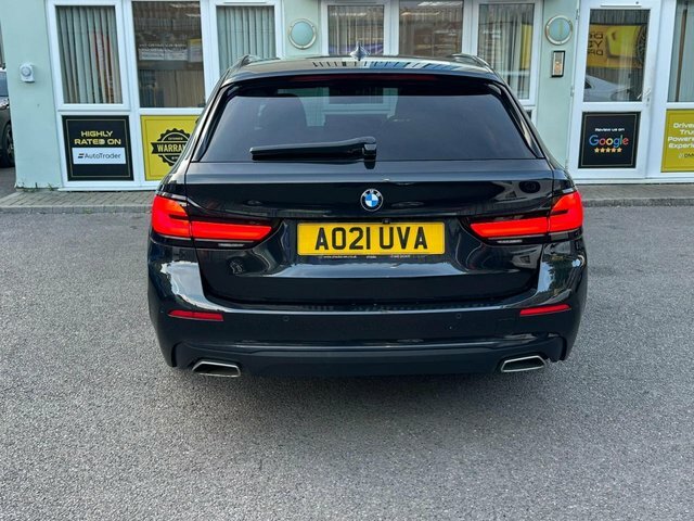 BMW 5 Series 520D Mht M Sport Step Techpro Pack Black #12