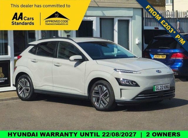 Hyundai Kona 64Kwh Premium Suv 10.5Kw Charge Grey
