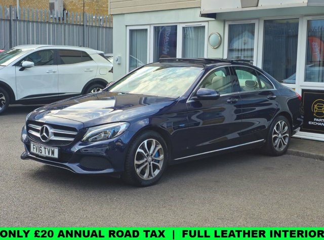 Mercedes-Benz C Class 2.0 C350e 6.4Kwh Sport Premium Saloon Blue #3