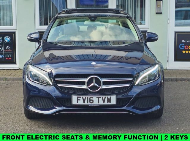 Mercedes-Benz C Class 2.0 C350e 6.4Kwh Sport Premium Saloon Blue #2