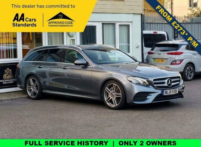 Mercedes-Benz E Class 2.0 E220d Amg Line Estate G-tronic Eur Grey