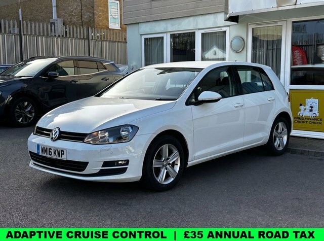 Volkswagen Golf 1.4 Tsi Bluemotion Tech Match Edition Hatchback White #3