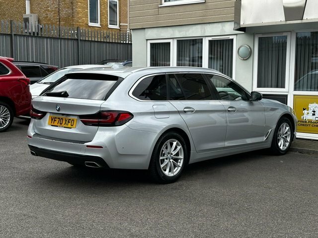 BMW 5 Series 2.0 520D Mht M Sport Touring White #39