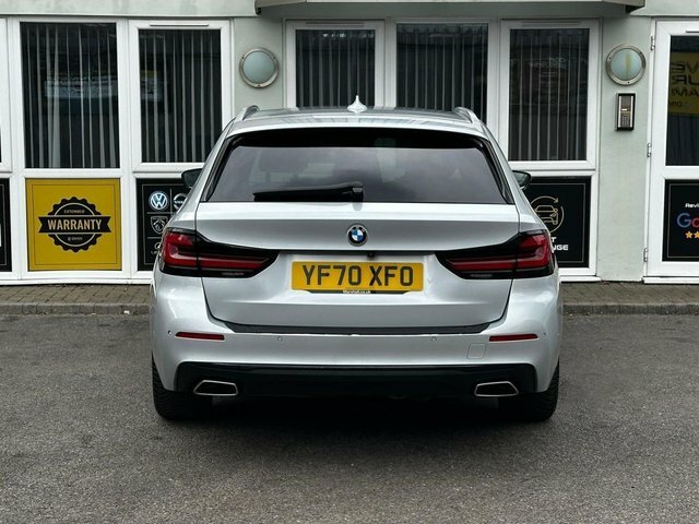 BMW 5 Series 2.0 520D Mht M Sport Touring White #38