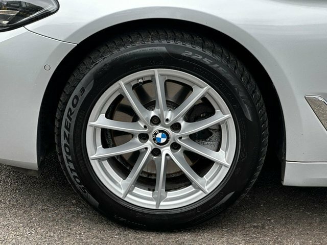 BMW 5 Series 2.0 520D Mht M Sport Touring White #66