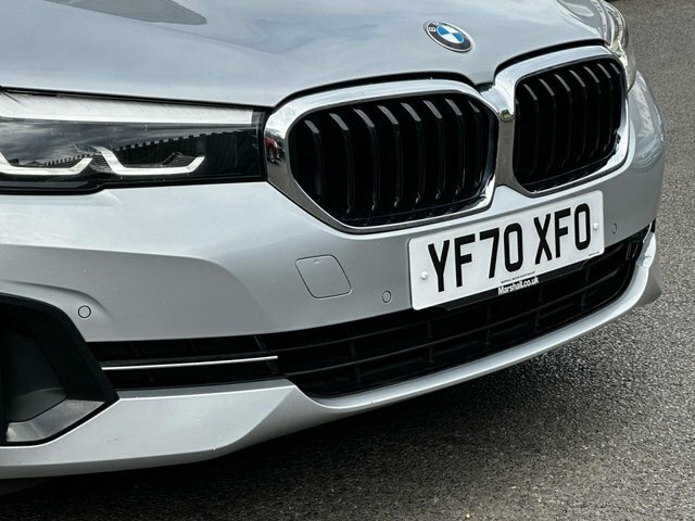 BMW 5 Series 2.0 520D Mht M Sport Touring White #74
