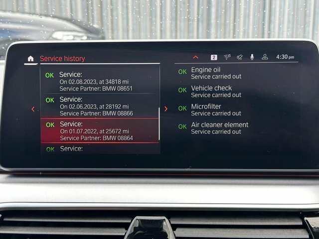BMW 5 Series 2.0 520D Mht M Sport Touring White #31