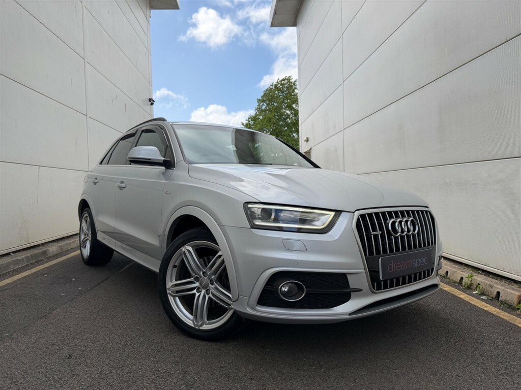 Audi Q3 2.0 Tdi S Line Suv Quattro Euro Silver #2