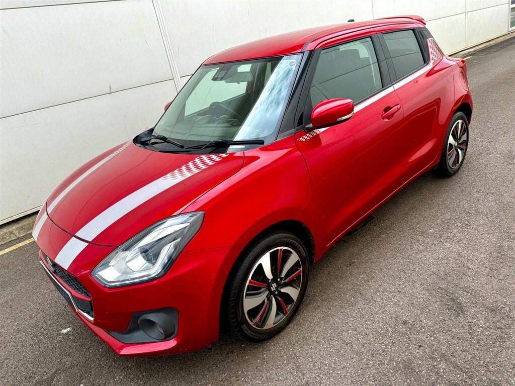 Suzuki Swift Hatchback Red #5