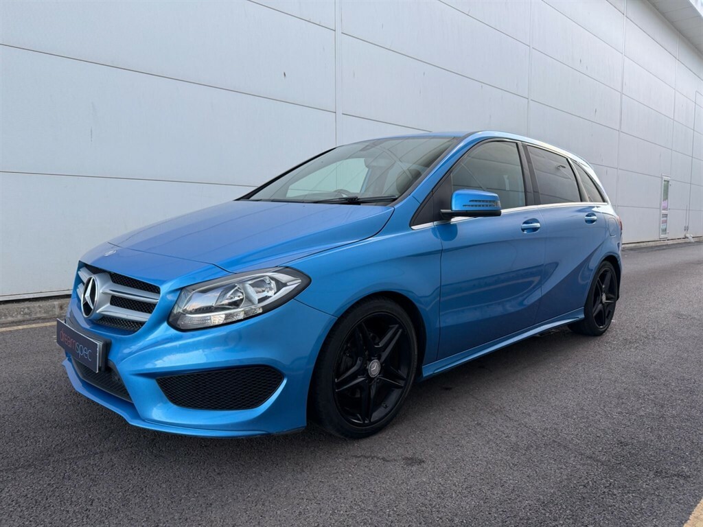 Mercedes-Benz B Class 1.5 B180 Cdi Amg Line Mpv Euro 6 Blue #4