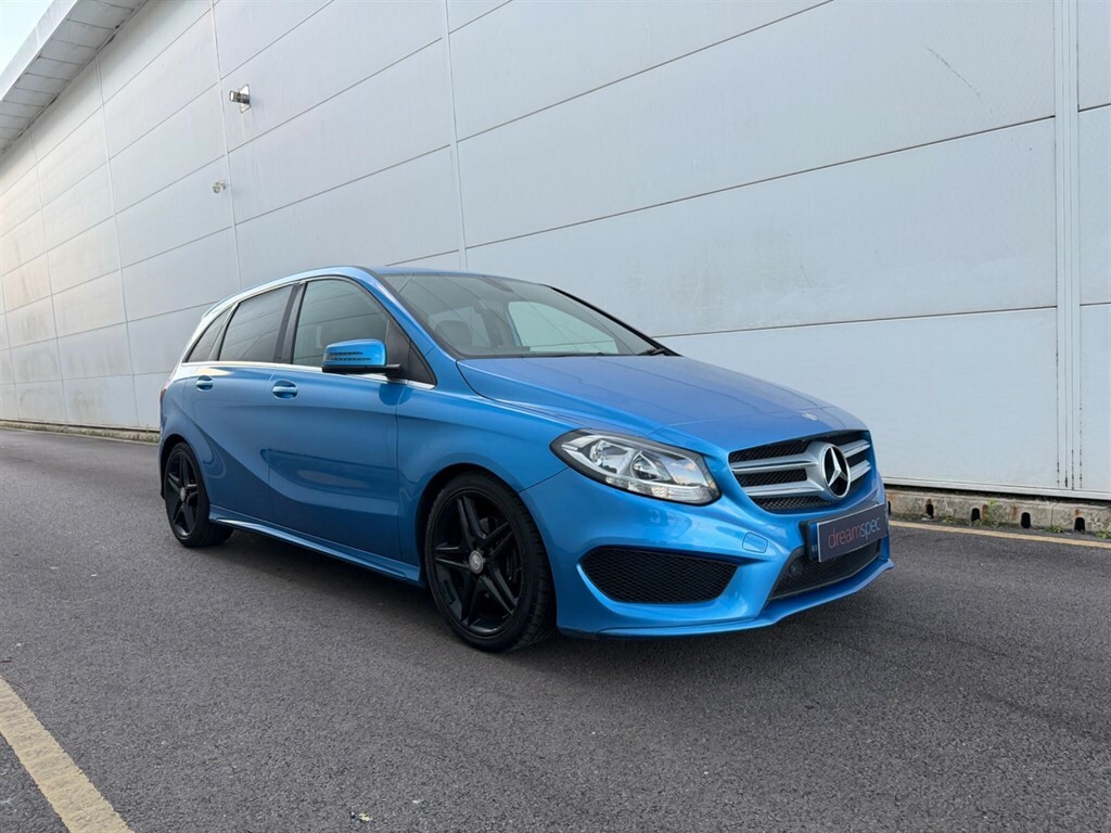 Mercedes-Benz B Class 1.5 B180 Cdi Amg Line Mpv Euro 6 Blue #3