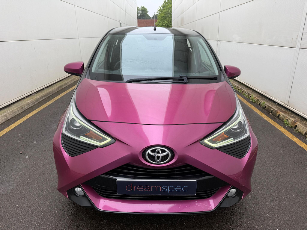Toyota Aygo 1.0 Vvt-i X-cite Hatchback Euro YB68KNW Purple #2