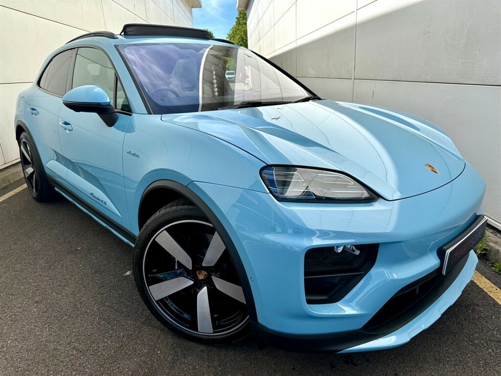 Porsche Macan Suv Blue