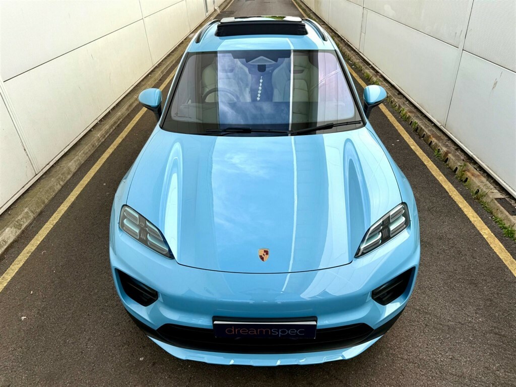 Porsche Macan Suv Blue #4