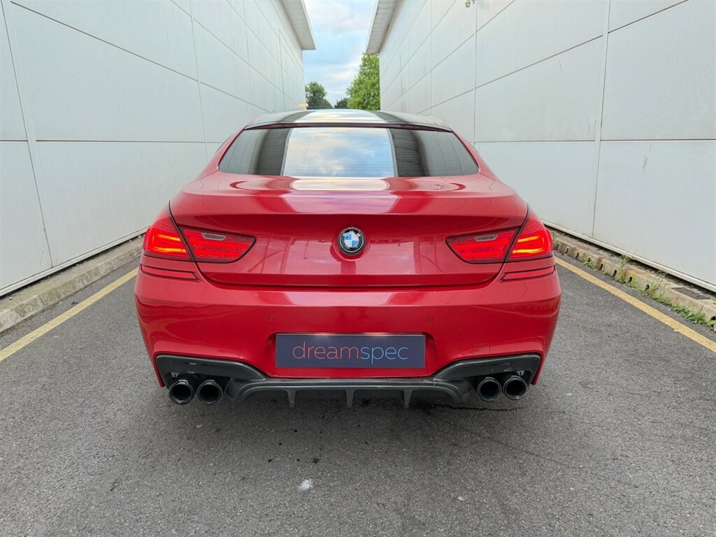 BMW 6 Series Saloon Red #6
