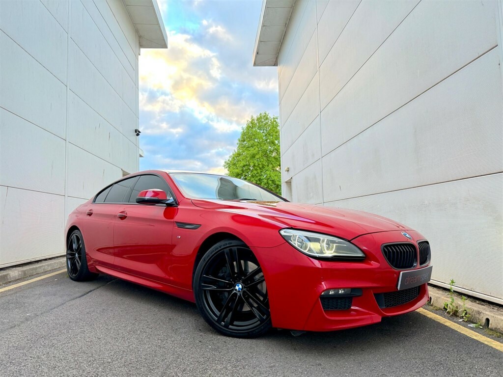 BMW 6 Series Saloon Red