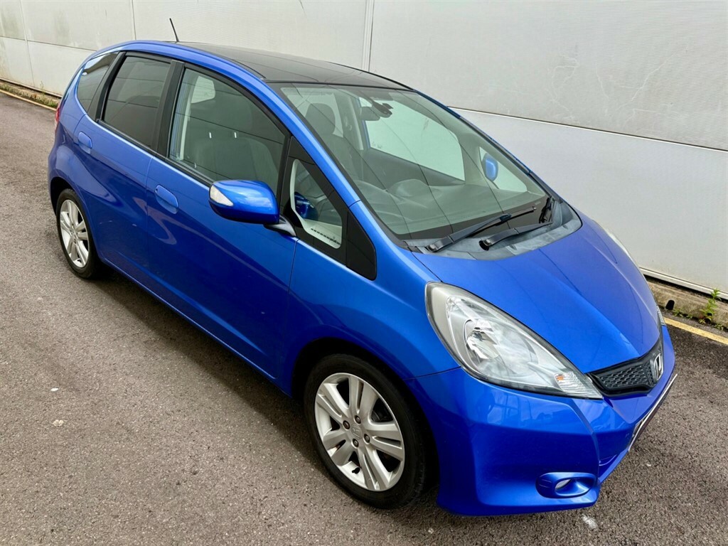 Honda Jazz 1.4 I-vtec Ex Hatchback Cvt Euro 5 99 Blue #6