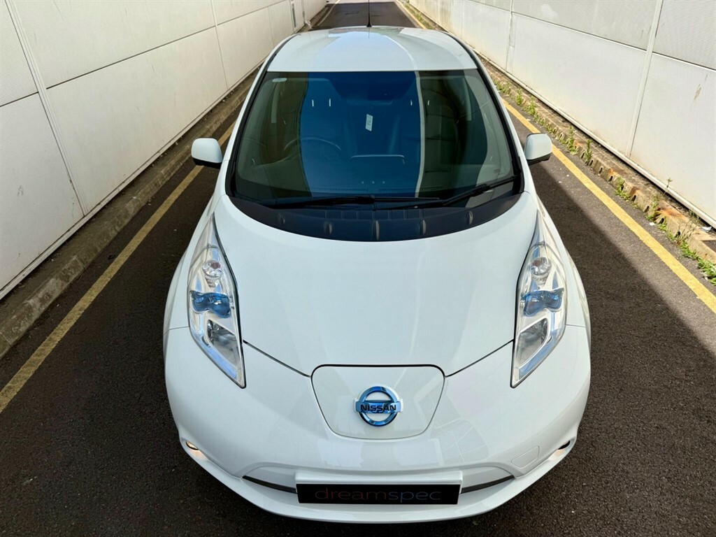 Nissan Leaf 30Kwh Acenta Hatchback 109 Bhp White #12