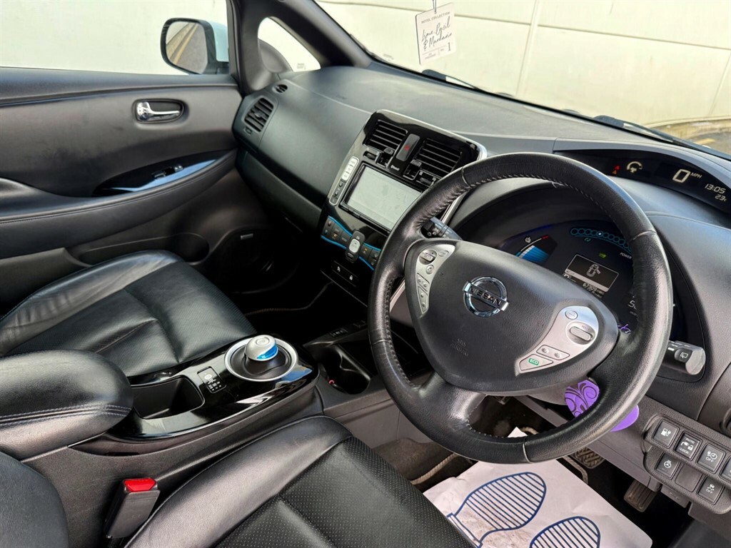 Nissan Leaf 30Kwh Acenta Hatchback 109 Bhp White #16