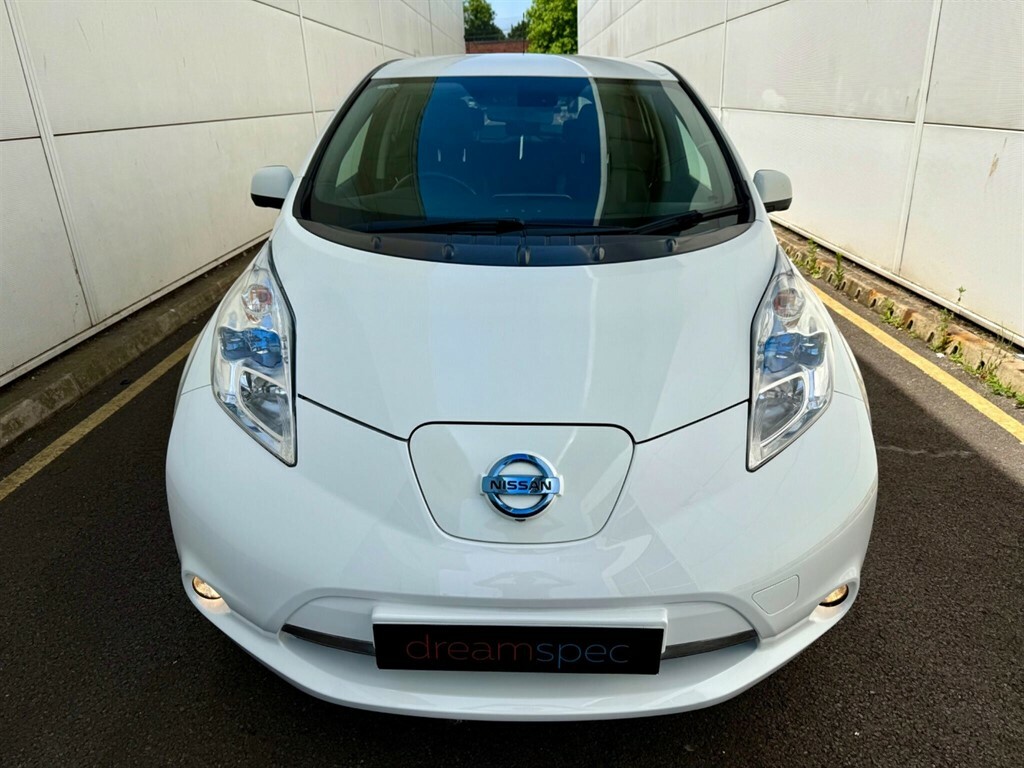 Nissan Leaf 30Kwh Acenta Hatchback 109 Bhp White #10