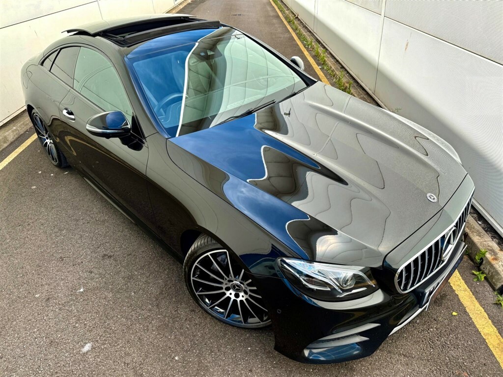 Mercedes-Benz E Class Coupe Black #3