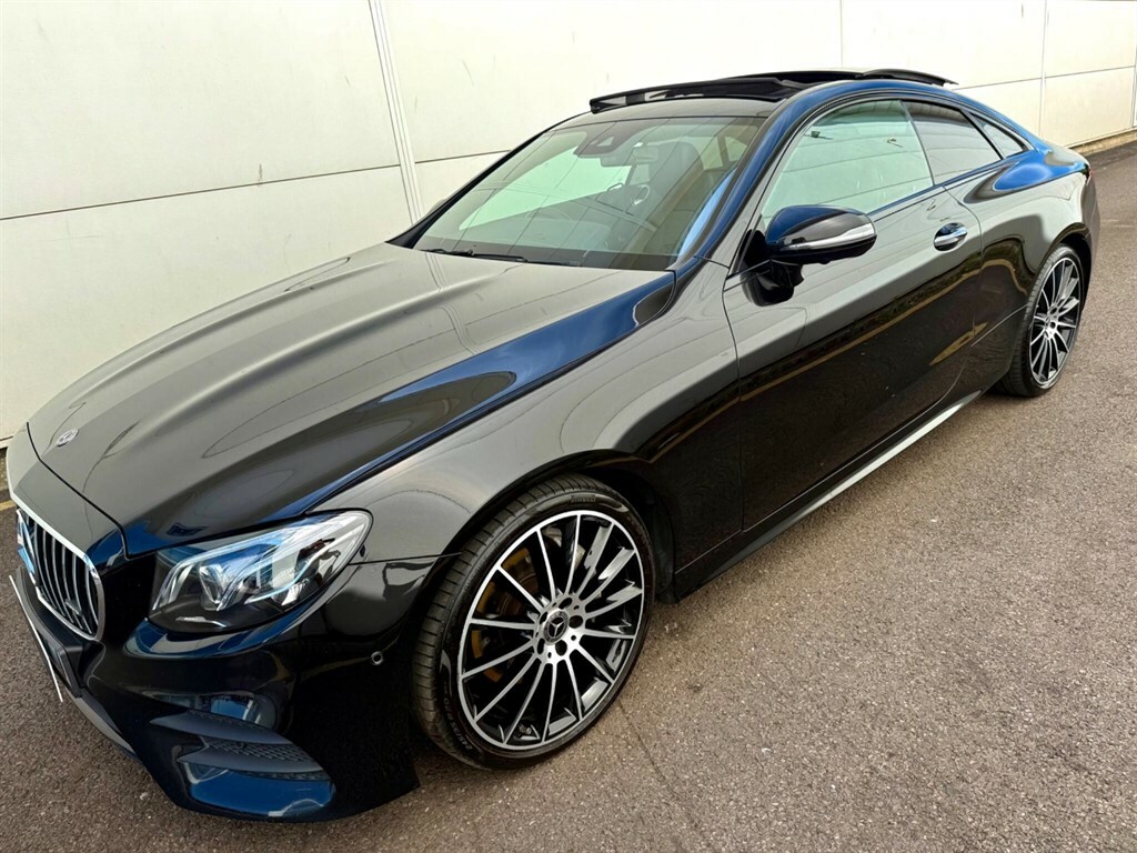 Mercedes-Benz E Class Coupe Black #6