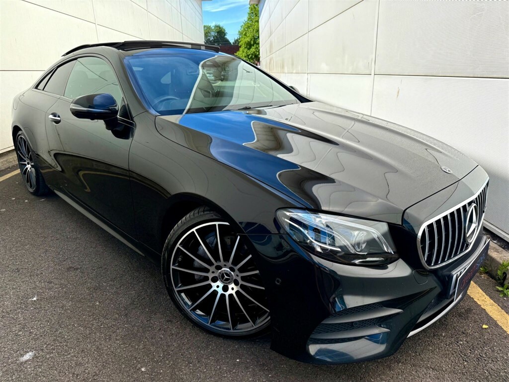 Mercedes-Benz E Class Coupe Black