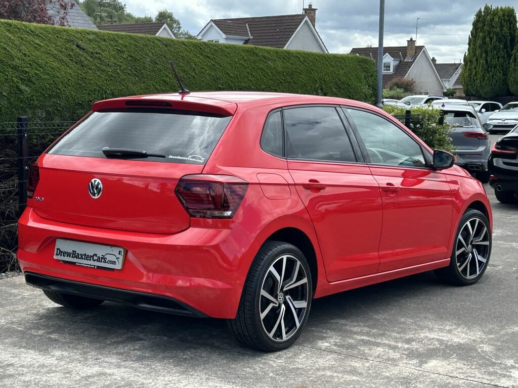 Volkswagen Polo Hatchback A6336 Red #6