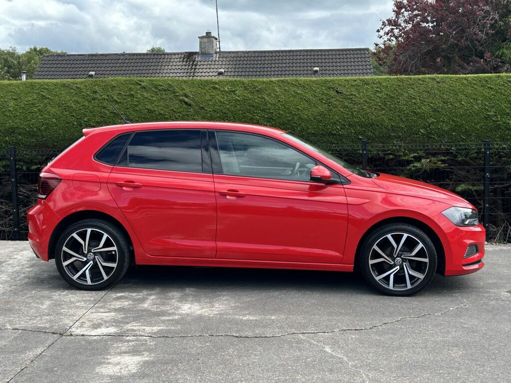 Volkswagen Polo Hatchback A6336 Red #3