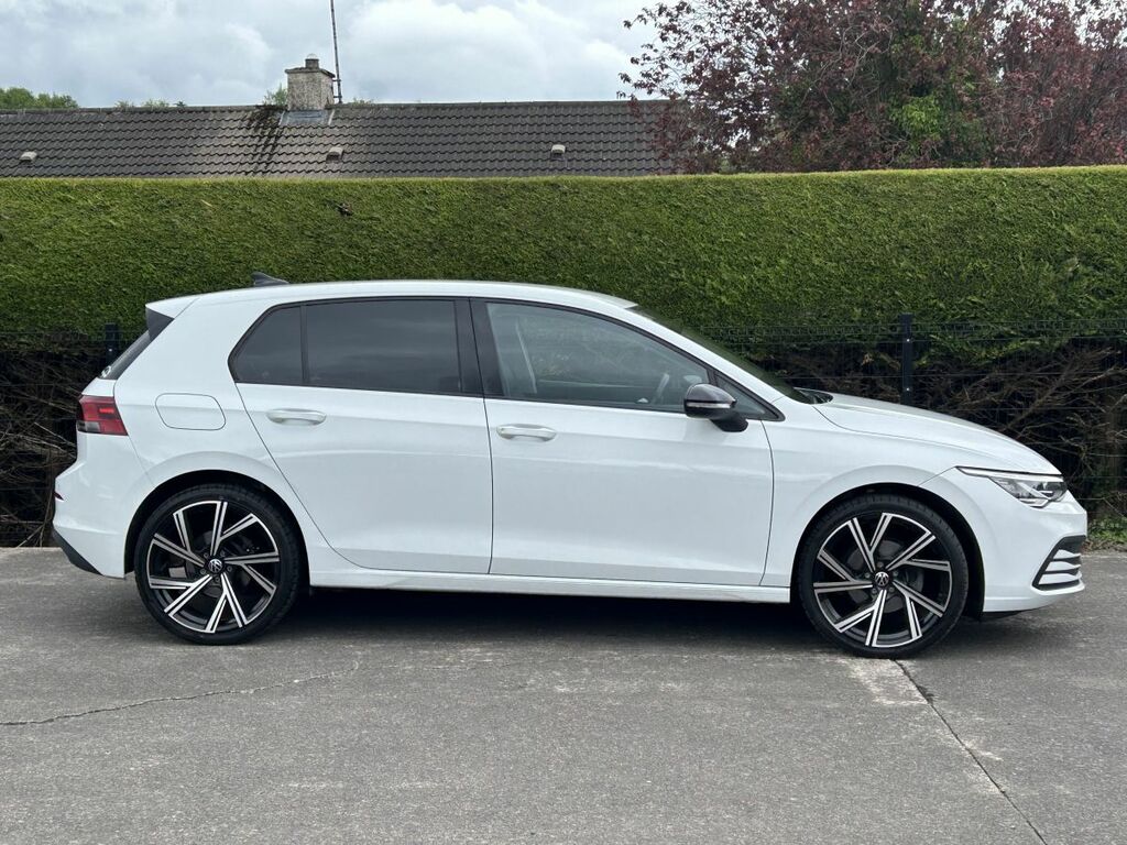 Volkswagen Golf Hatchback White #3