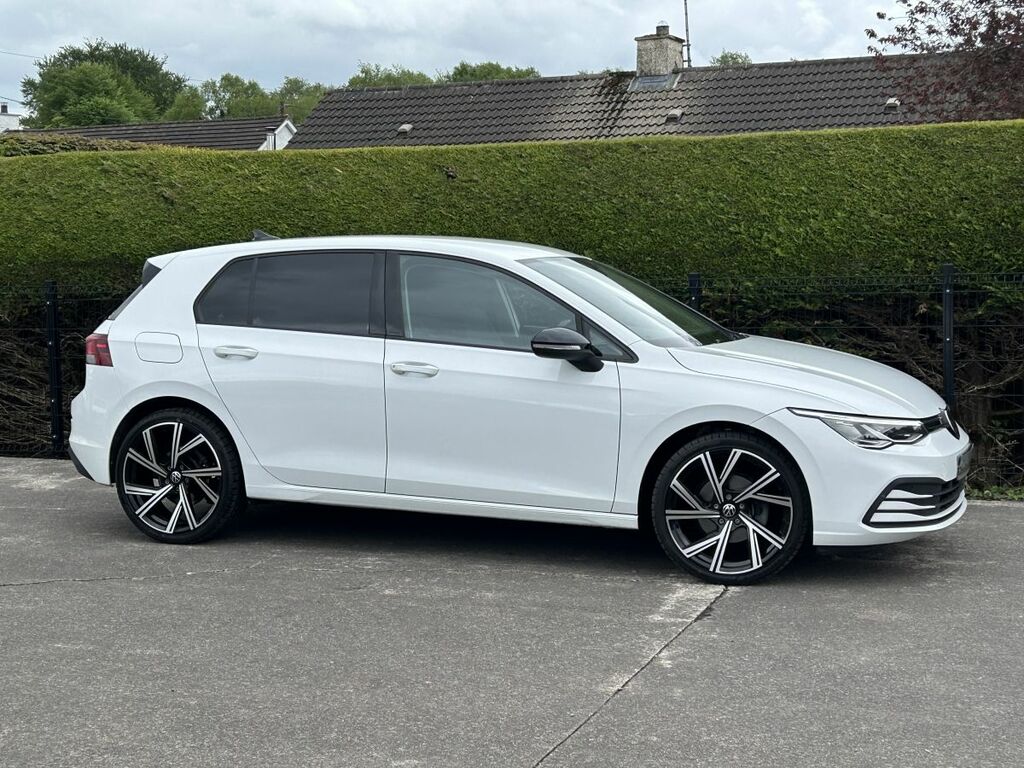 Volkswagen Golf Hatchback White #2