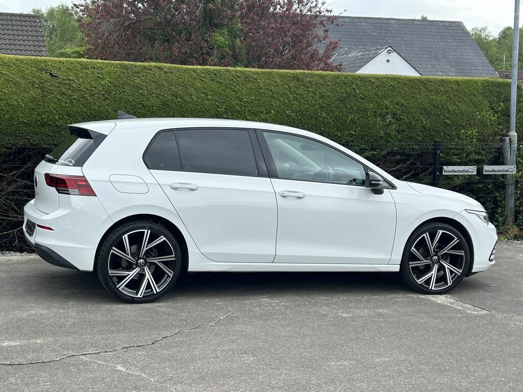 Volkswagen Golf Hatchback White #4