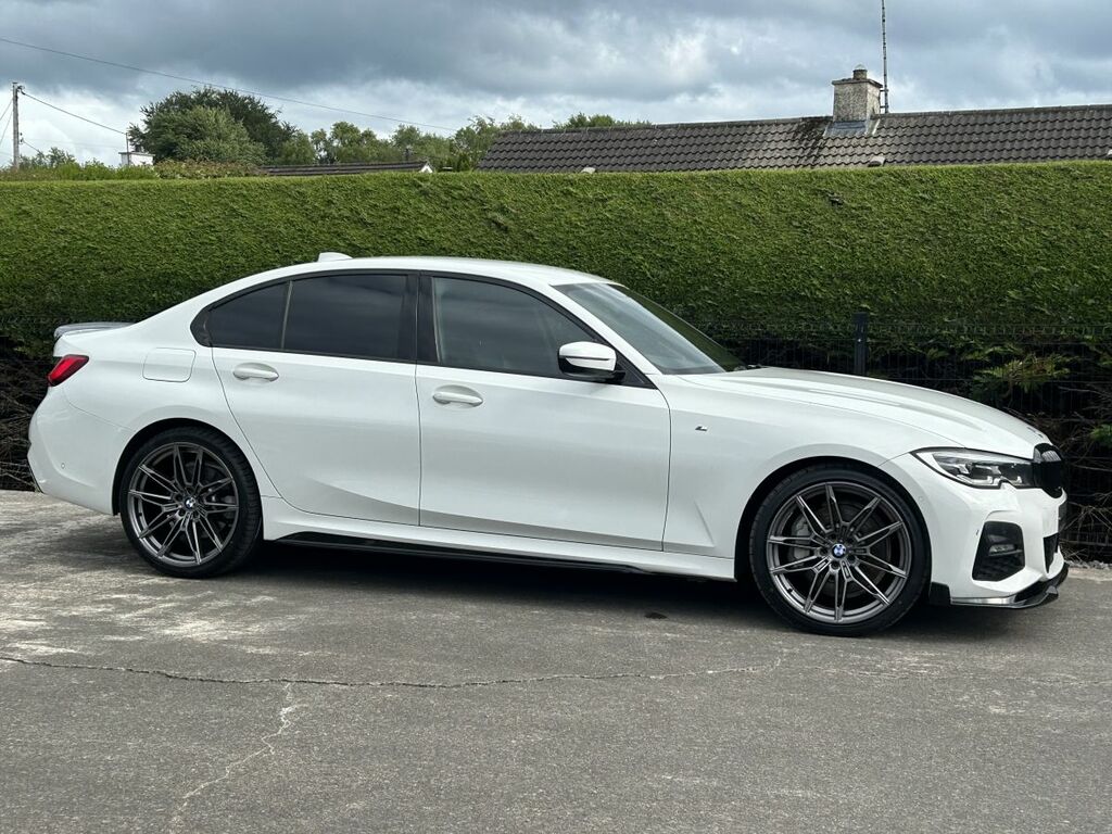 BMW 3 Series Saloon White #3