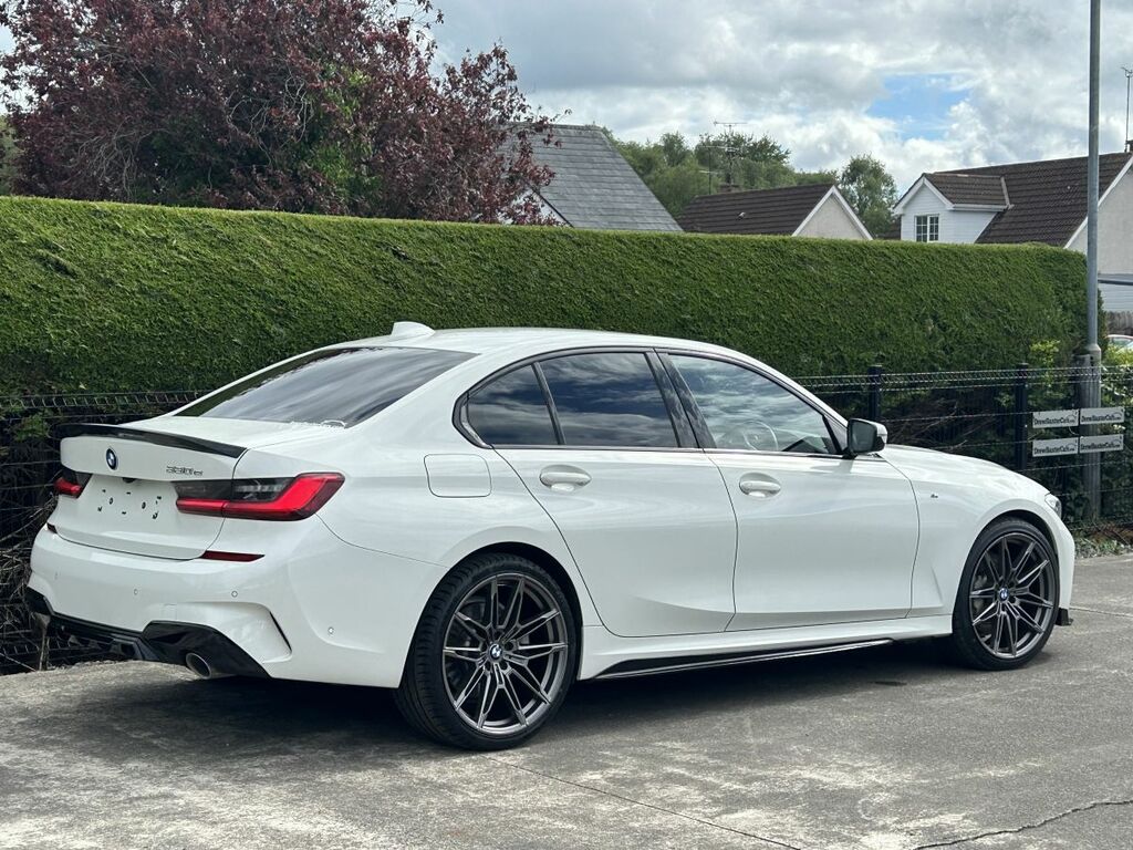 BMW 3 Series Saloon White #6