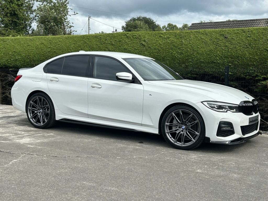 BMW 3 Series Saloon White #2