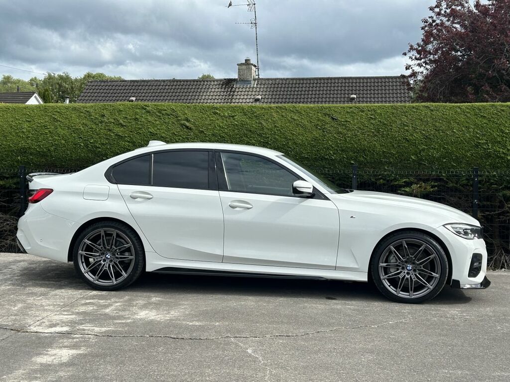 BMW 3 Series Saloon White #5