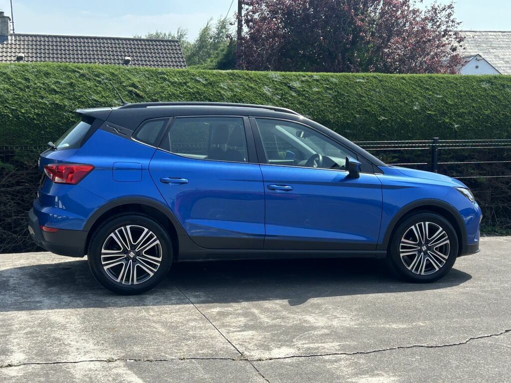Seat Arona Hatchback Blue #5