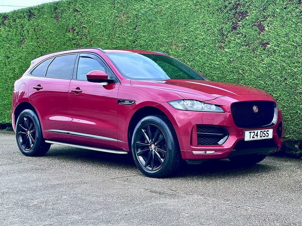 Jaguar F-Pace 2.0 D240 R-sport Suv Awd Euro 6 S T24OSS Red #3