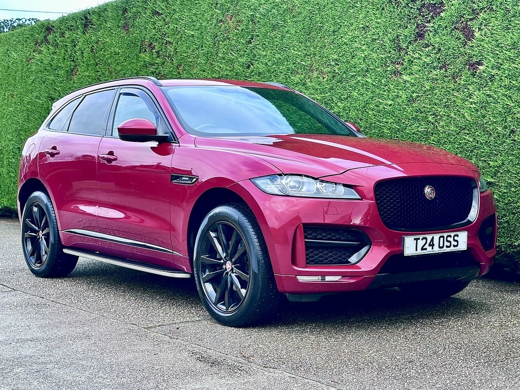 Jaguar F-Pace 2.0 D240 R-sport Suv Awd Euro 6 S T24OSS Red #4