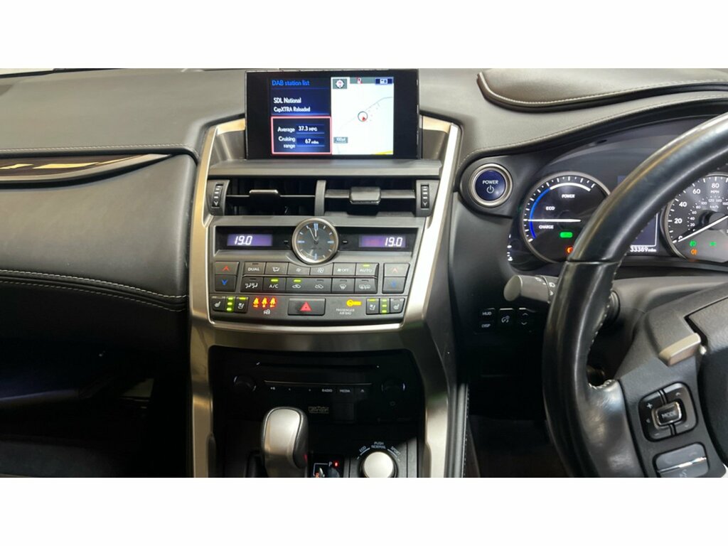 Lexus NX 300H 2.5 Luxury Cvt Black #8
