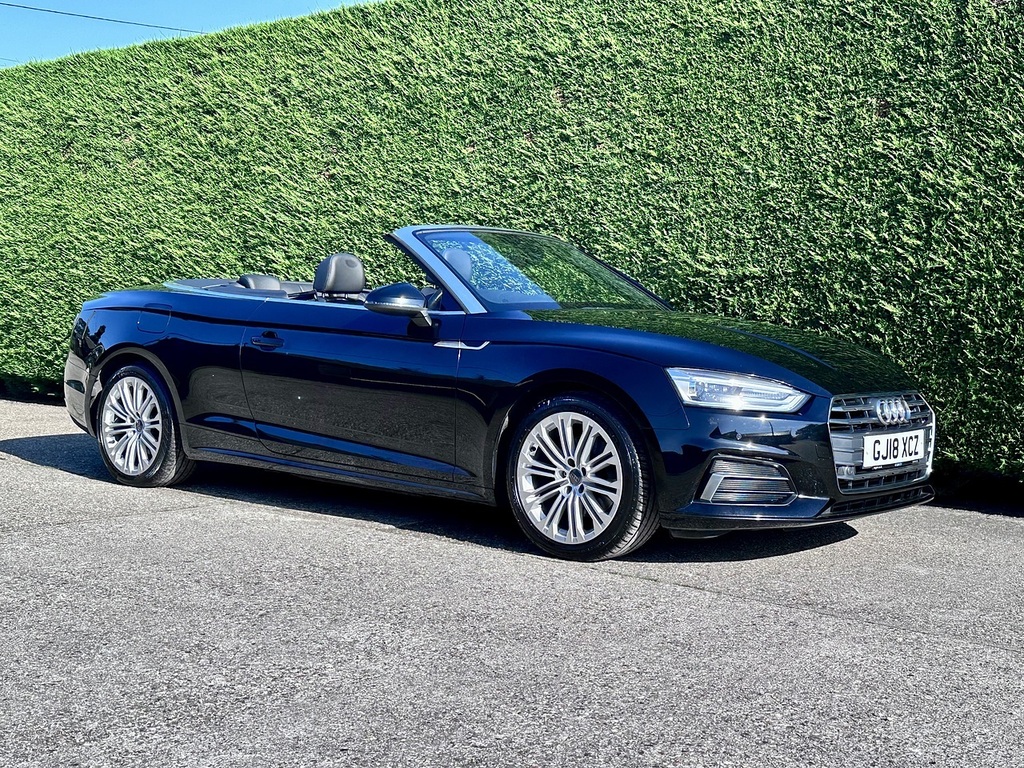 Audi A5 2.0 Tfsi Sport Convertible Euro Black