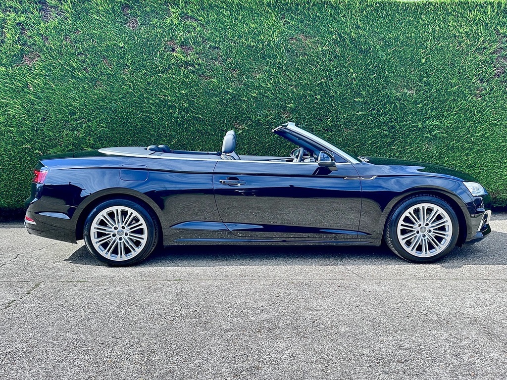 Audi A5 2.0 Tfsi Sport Convertible Euro Black #6