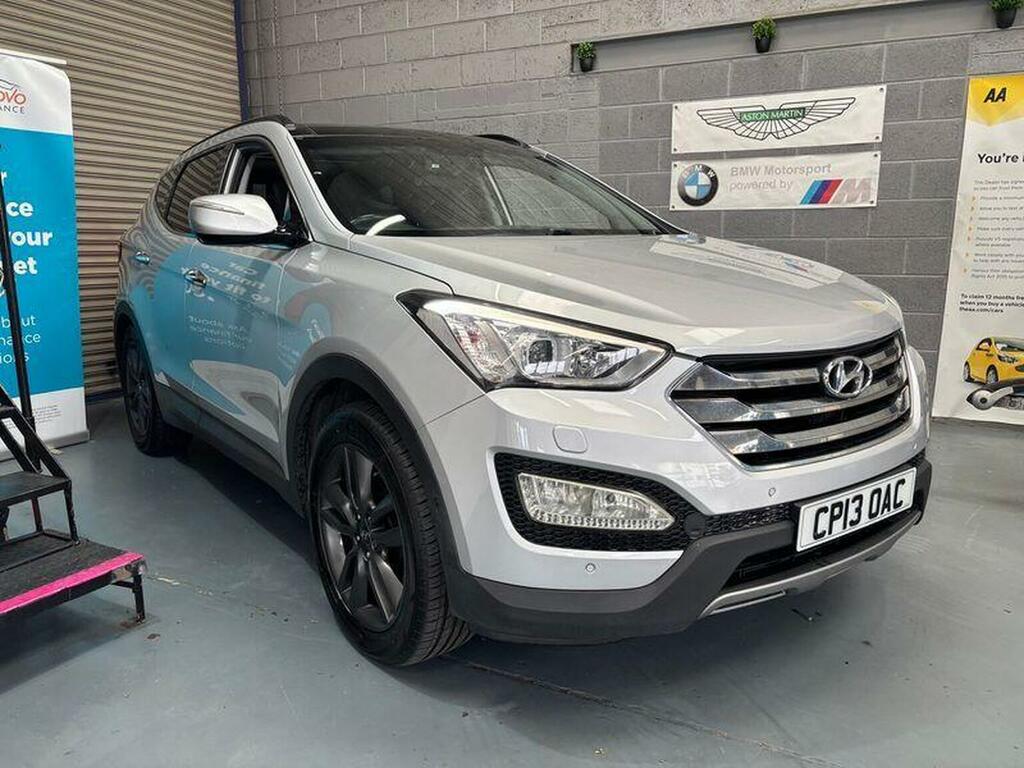 Hyundai Santa Fe Suv 2.2 Crdi Premium Se 4Wd Euro 5 7 Sea CP13OAC Silver #2